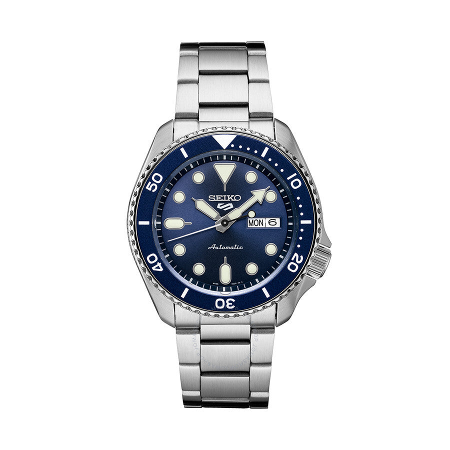 Seiko 5 Sports Automatic Blue Dial Men's Watch SRPD51 - Watches of America