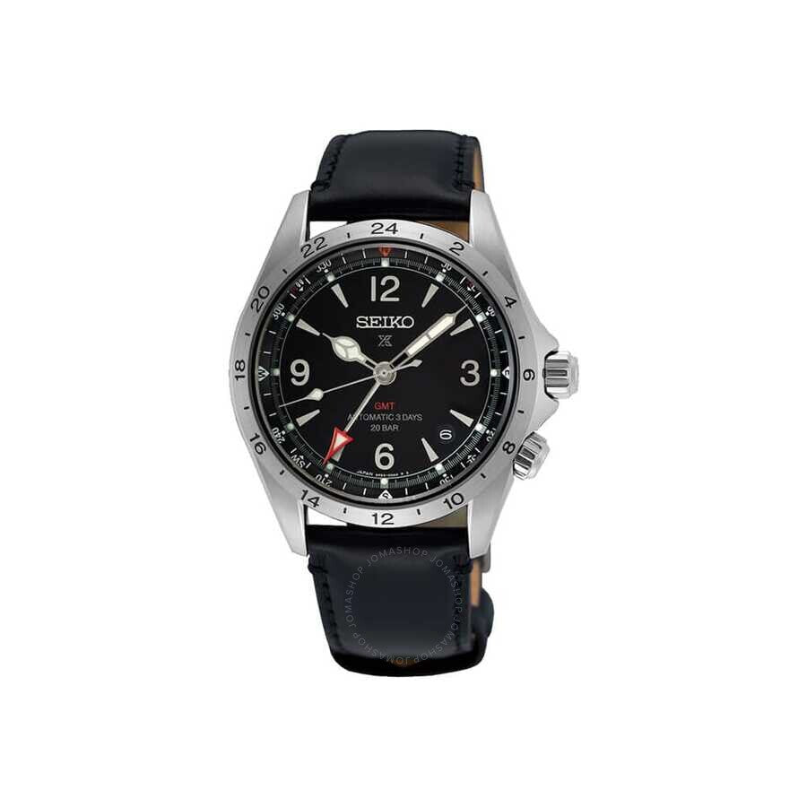 Seiko Seiko Prospex Luxe Alpinist GMT Automatic Black Dial Men's Watch SPB379 - Watches of America