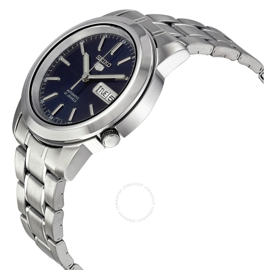 Seiko Series 5 Automatic Blue Dial Men's Watch SNKE51 - The Watches Men & Co #2