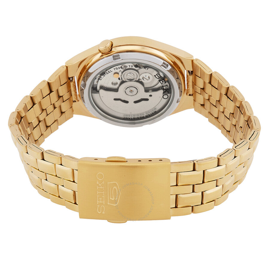 Seiko Series 5 Automatic Gold Dial Men's Watch SNKL64K1