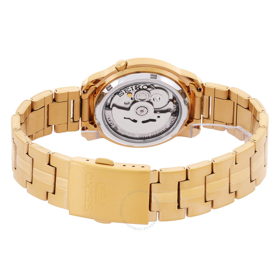 Seiko Series 5 Automatic Gold Dial Men's Watch SNKL86K1