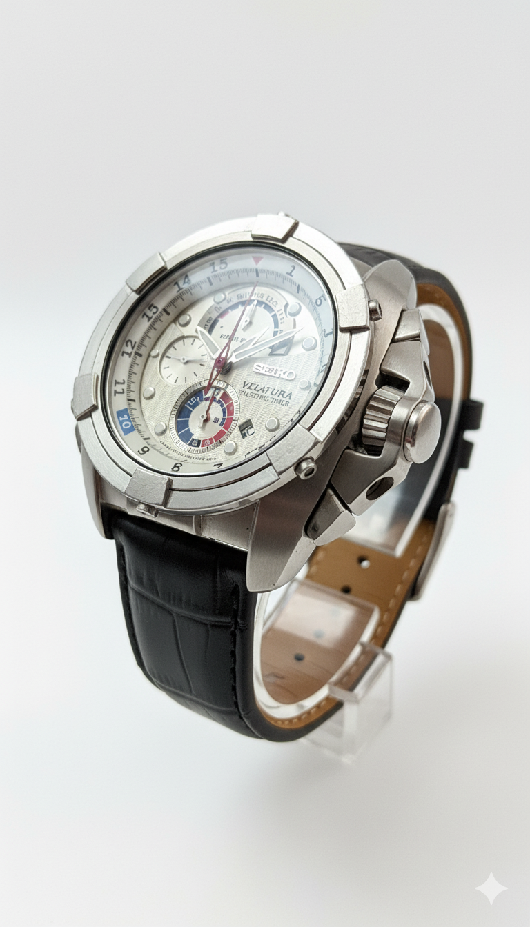 Seiko Silver Men's Watch - 7T84-0AA0