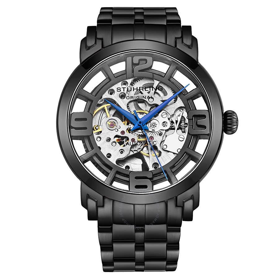 Stuhrling Original Legacy Automatic Black Dial Men's Watch M13584 - The Watches Men & Co