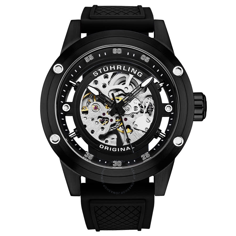 Stuhrling Original Legacy Automatic Black Dial Men's Watch M17983 - The Watches Men & Co