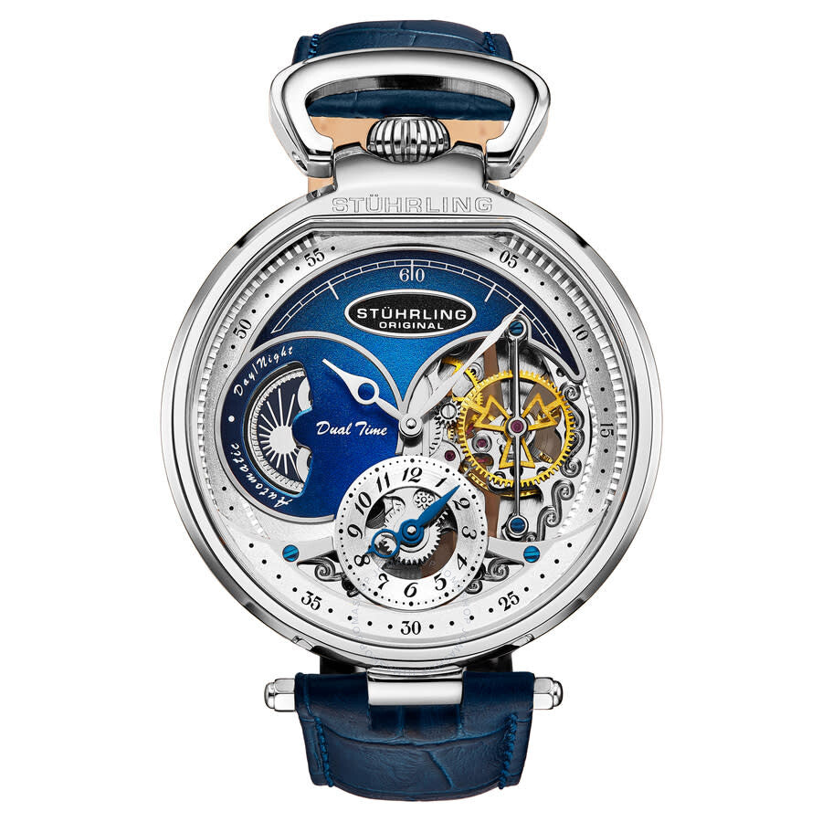 Stuhrling Original Legacy Automatic Blue Dial Men's Watch M17981 - The Watches Men & Co