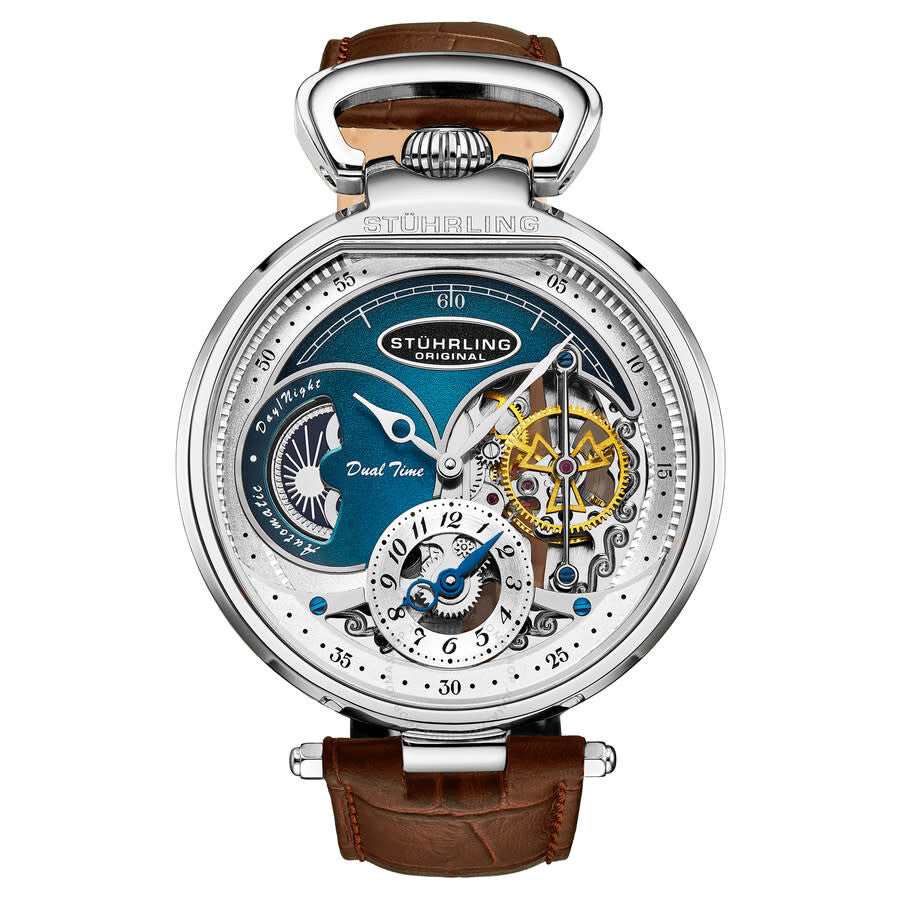 Stuhrling Original Legacy Automatic Blue Dial Men's Watch M17982 - The Watches Men & Co