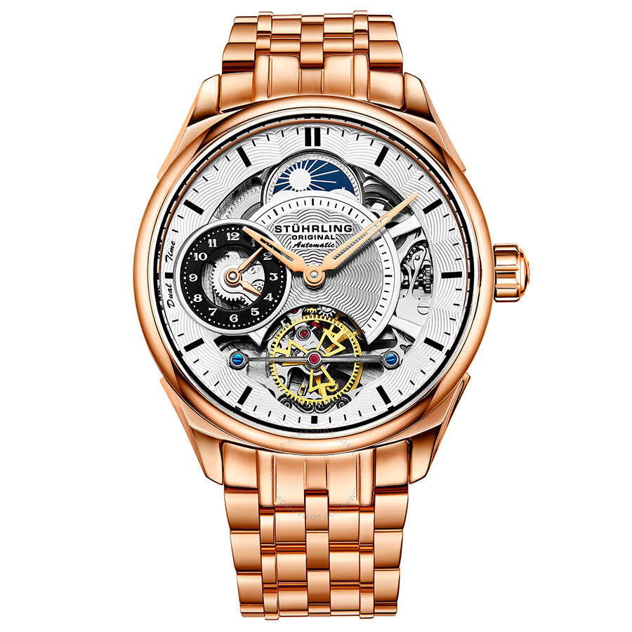 Stuhrling Original Legacy Automatic Silver Dial Men's Watch M13481 - The Watches Men & Co