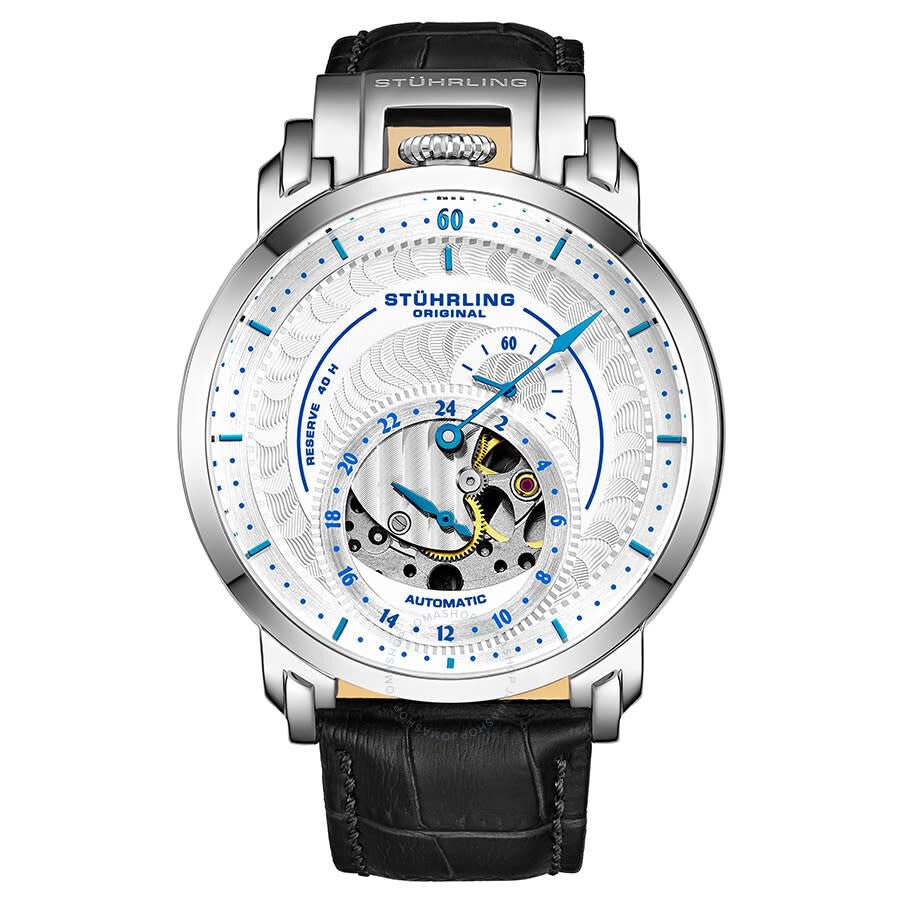 Stuhrling Original Legacy Automatic Silver Dial Men's Watch M13511 - The Watches Men & Co