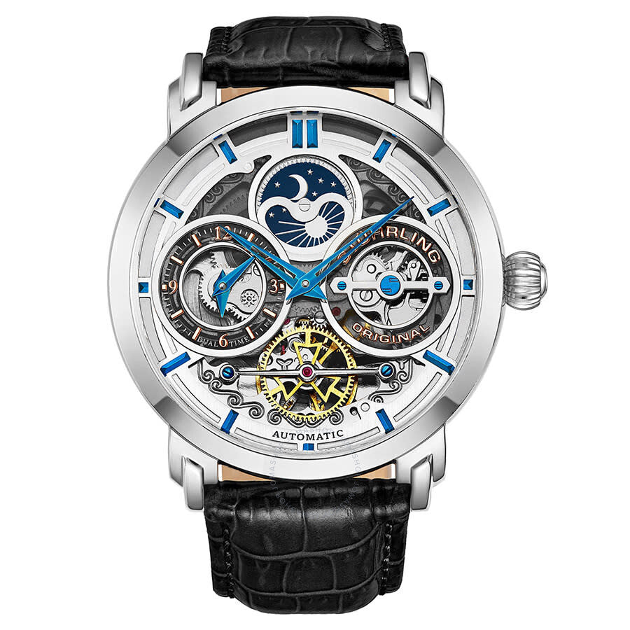Stuhrling Original Legacy Automatic Silver Dial Men's Watch M13541 - The Watches Men & Co