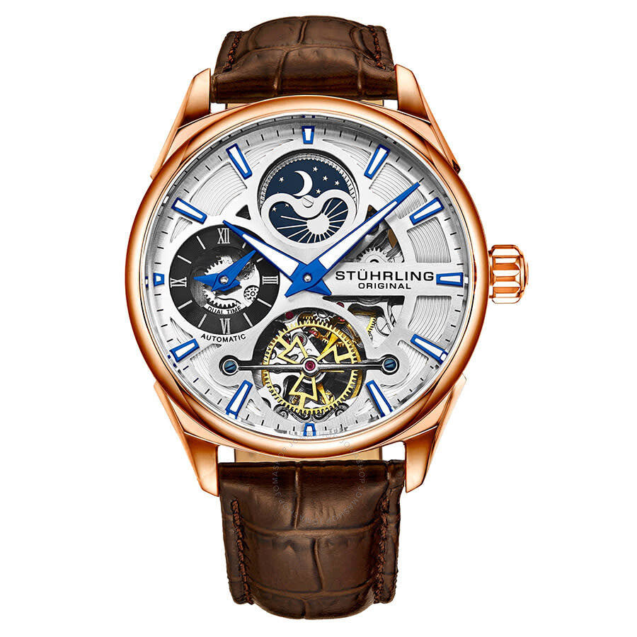 Stuhrling Original Legacy Automatic Silver Dial Men's Watch M13590 - The Watches Men & Co