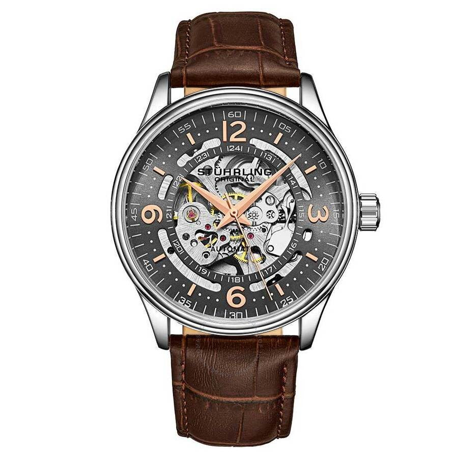 Stuhrling Original Legacy Grey Dial Men's Watch M15744 - The Watches Men & Co
