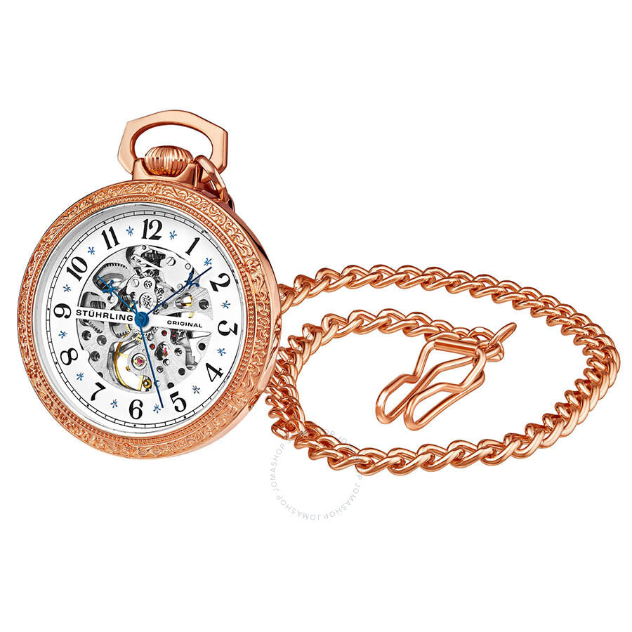 Stuhrling Original Legacy Hand Wind White Dial Men's Watch M13608 - The Watches Men & Co