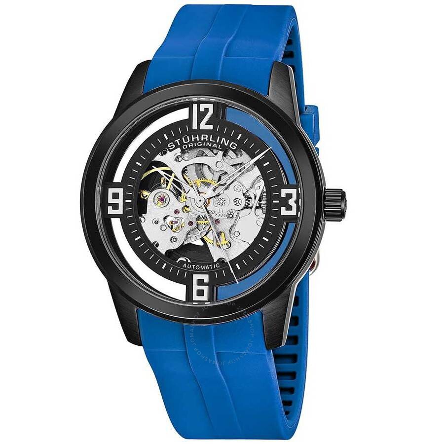 Stuhrling Original Legacy Silver-tone Dial Men's Watch M15488 - The Watches Men & Co