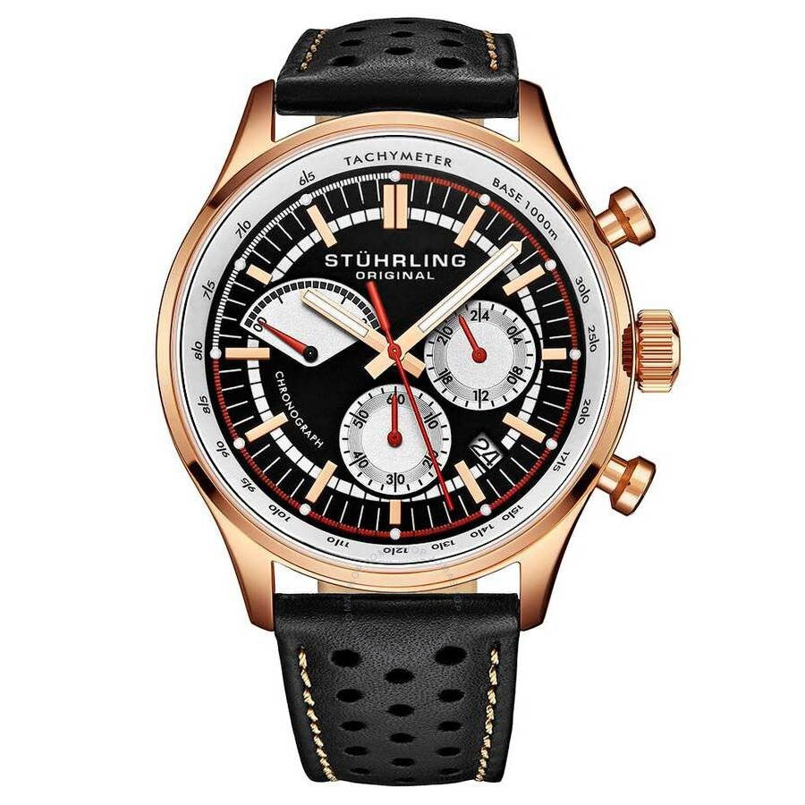 Stuhrling Original Monaco Brown Dial Men's Watch M15563 - The Watches Men & Co