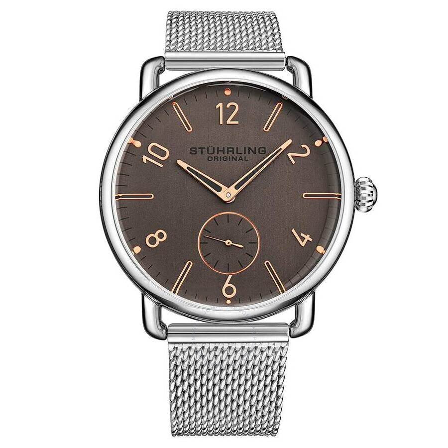 Stuhrling Original Symphony Brown Dial Men's Watch M15712 - The Watches Men & Co