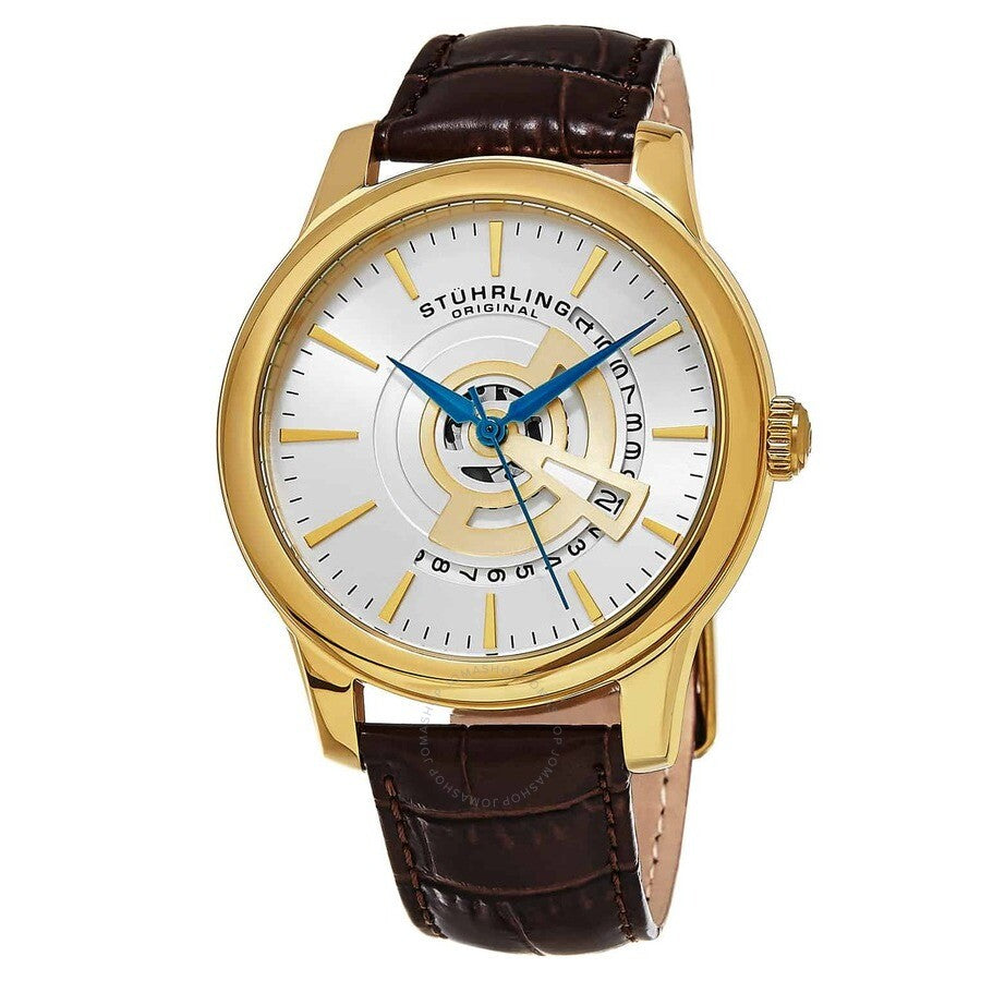 Stuhrling Original Symphony Silver-tone Dial Men's Watch M15453 - The Watches Men & Co