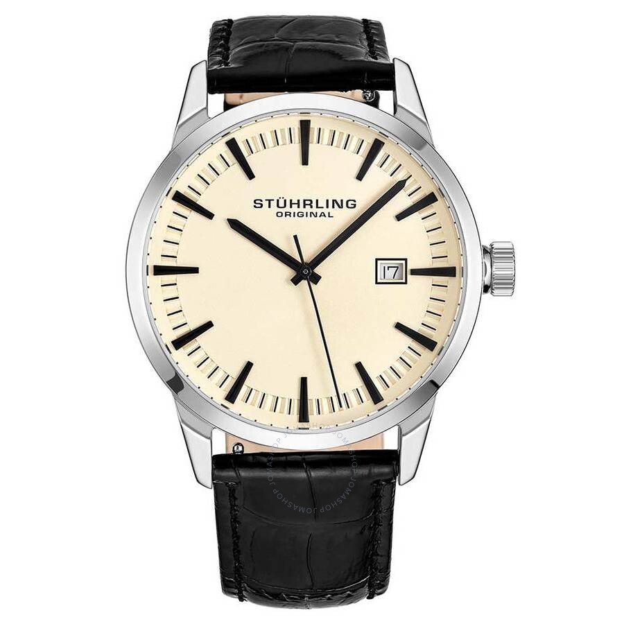Stuhrling Original Symphony White Dial Men's Watch M15296 - The Watches Men & Co