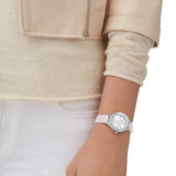 ساعة سواروفسكي فضية نسائية - 5261493