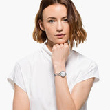 ساعة سواروفسكي فضية نسائية - 5547622