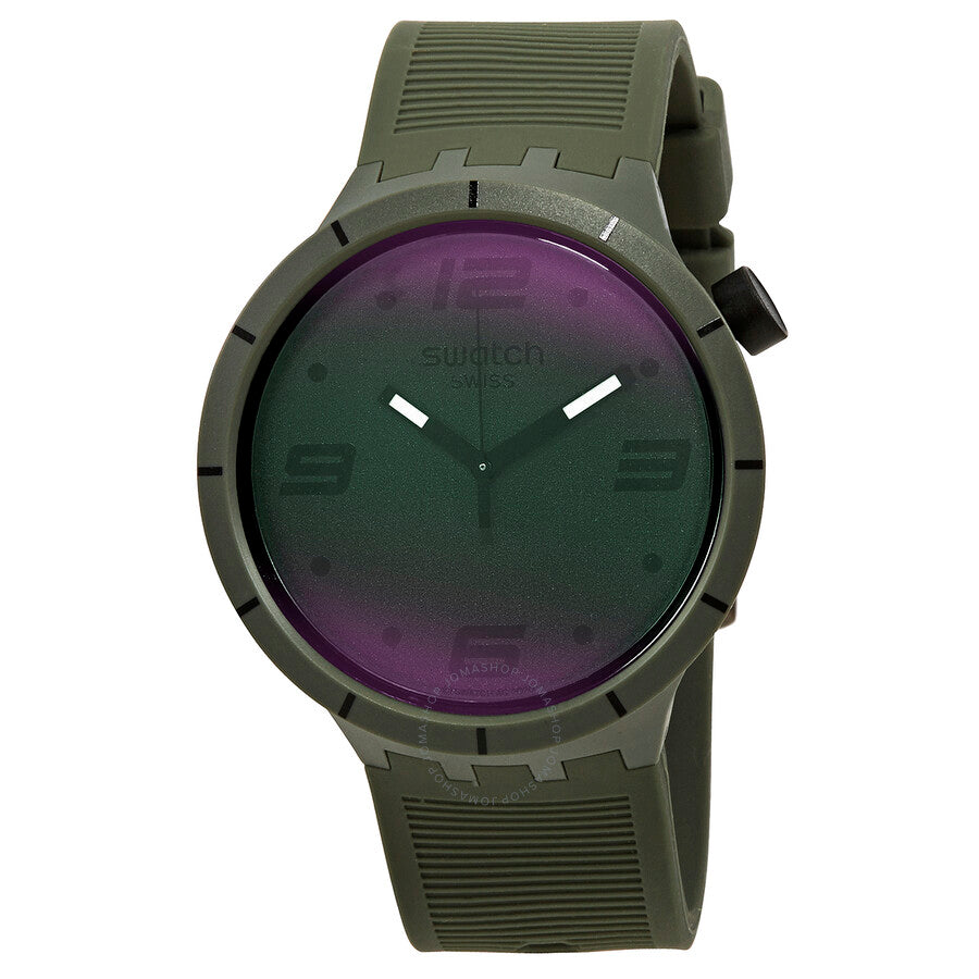 Swatch Futuristic Green Quartz Men's Watch SO27M105 - The Watches Men & Co
