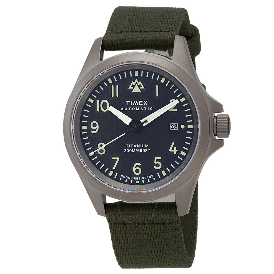 Timex Expedition North Titanium Automatic Gray Dial Men's Watch TW2V95300 - The Watches Men & Co