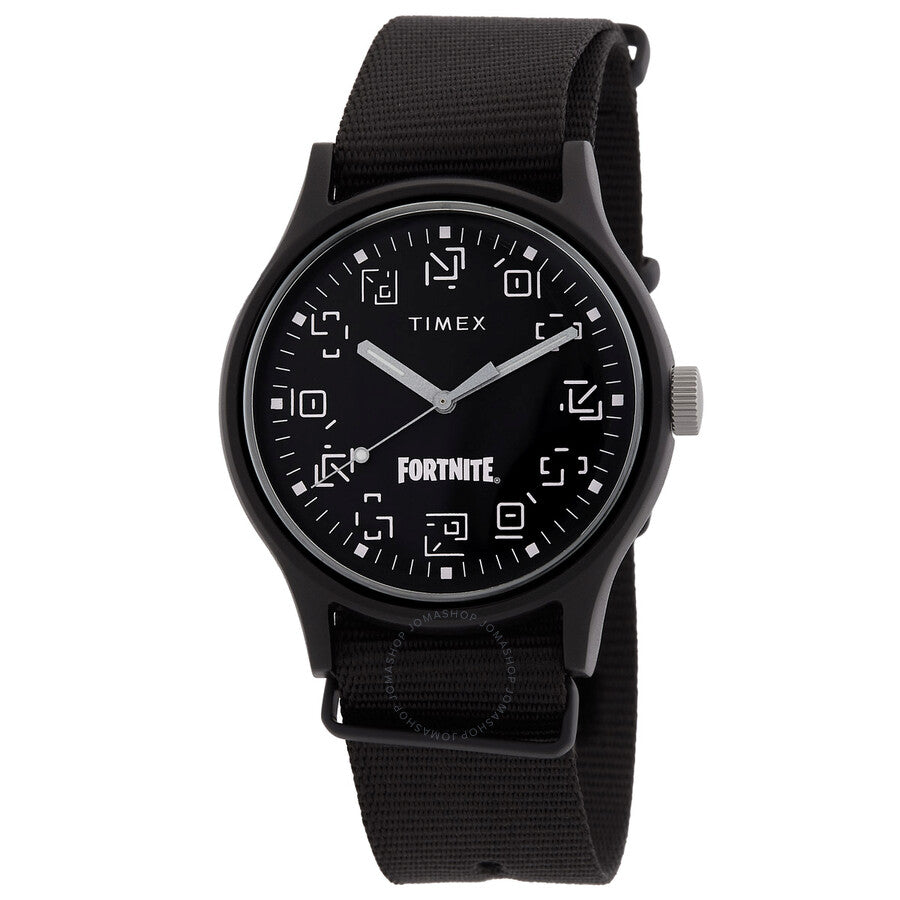 Timex Mk1 X Fortnite Quartz Black Dial Men's Watch TW2W97000 - The Watches Men & Co