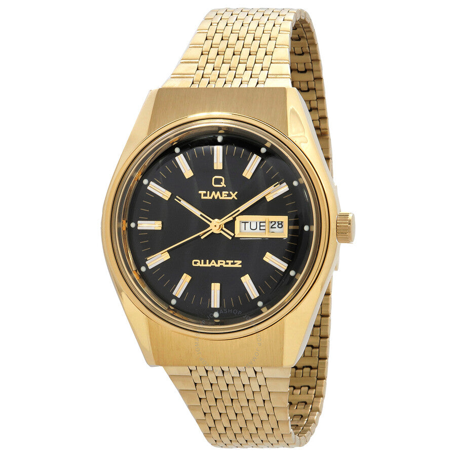 Timex Q Timex Falcon Eye Quartz Black Dial Men's Watch TW2W62500 - The Watches Men & Co