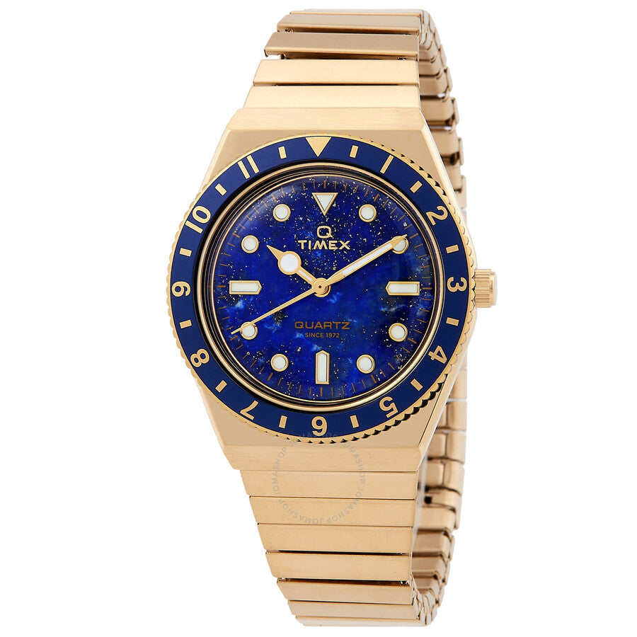 Timex Q Timex Quartz Blue Dial Ladies Watch TW2V92400VQ - The Watches Men & Co