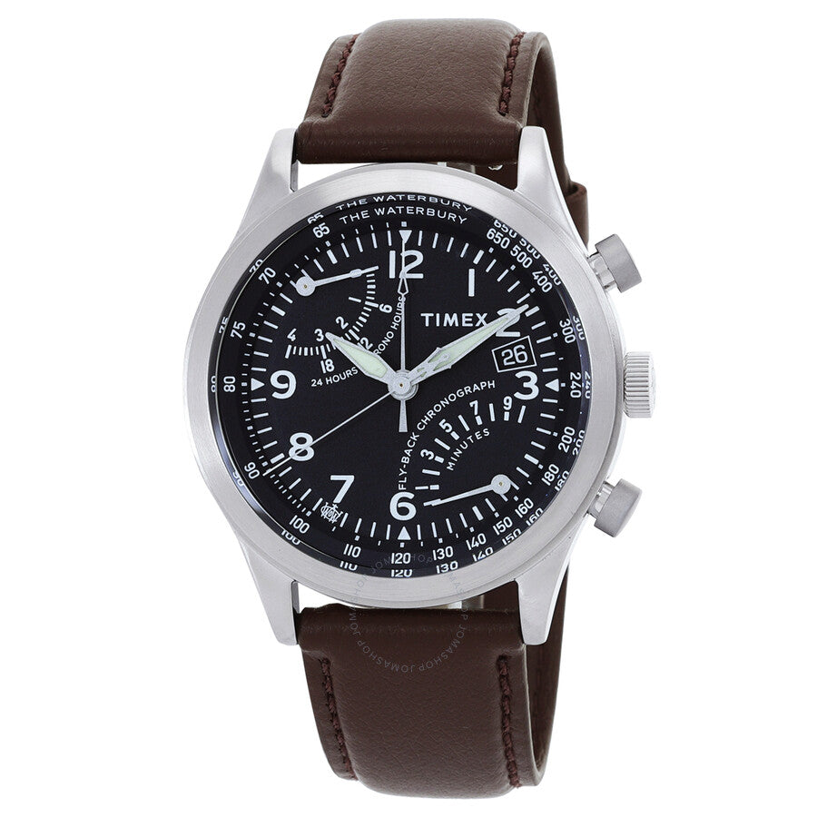 Timex Waterbury Chronograph GMT Quartz Blue Dial Men's Watch TW2W47900 - The Watches Men & Co