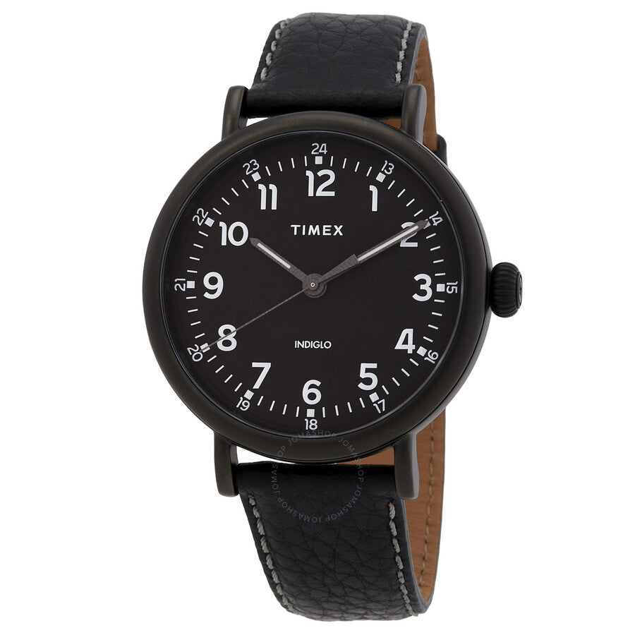 Timex Waterbury Quartz Black Dial Men's Watch TW2T91000VQ - The Watches Men & Co