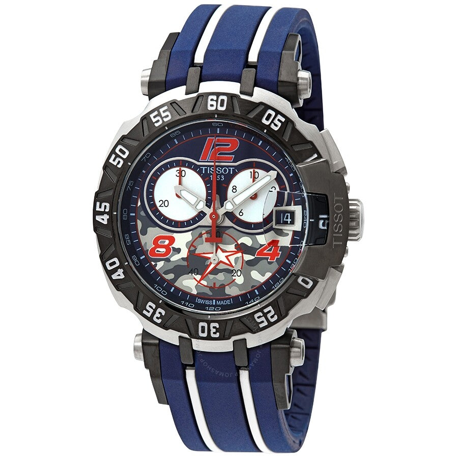 Tissot Blue Dial Chronograph Quartz Men's Watch T092.417.27.057.04 - The Watches Men & Co