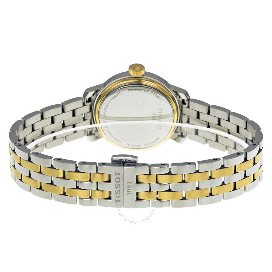 Tissot Bridgeport White Mother of Pearl Dial Ladies Watch T097.010.22.118.00 - Watches of America #3