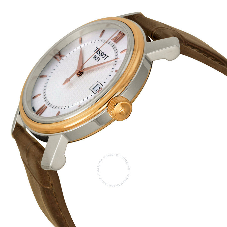 Tissot Bridgeport Silver Dial Brown Leather Men's Watch T0974102603800 - Watches of America #2