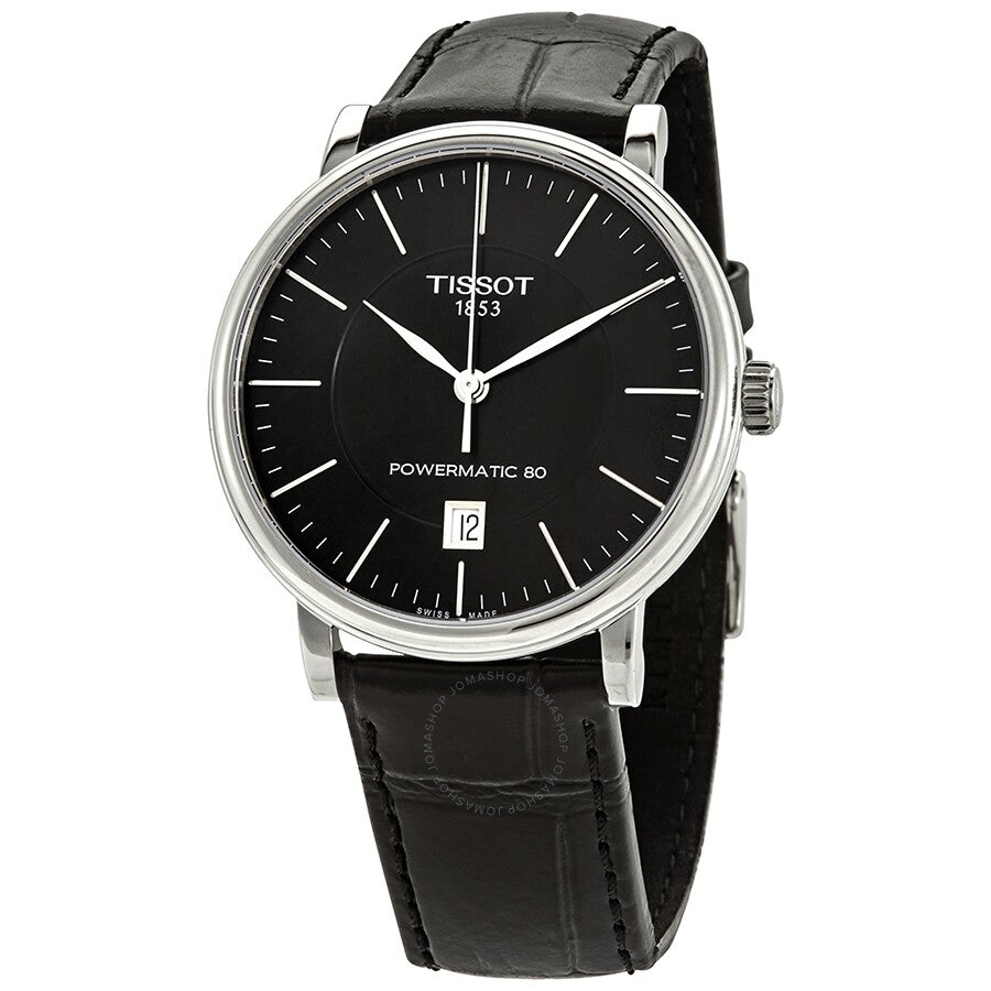 Tissot Carson Automatic Black Dial Men's Watch T122.407.16.051.00 - Watches of America