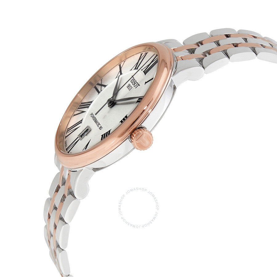 Tissot Carson Automatic Silver Dial Two-tone Men's Watch T122.407.22.033.00