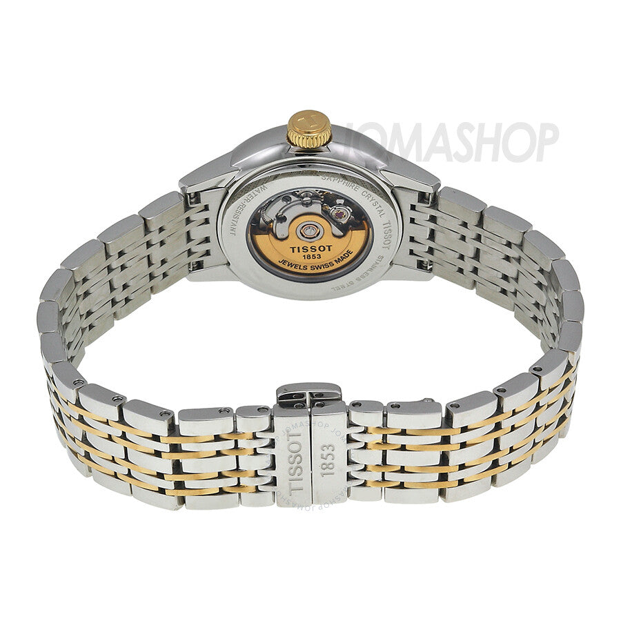 Tissot Carson Automatic White Dial Ladies Watch T0852072201100 - Watches of America #3