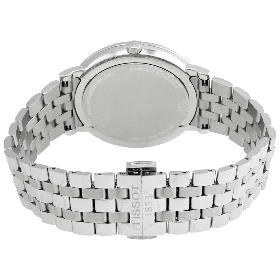 Tissot Carson Moon Phase Quartz Silver Dial Men's Watch T1224231103300