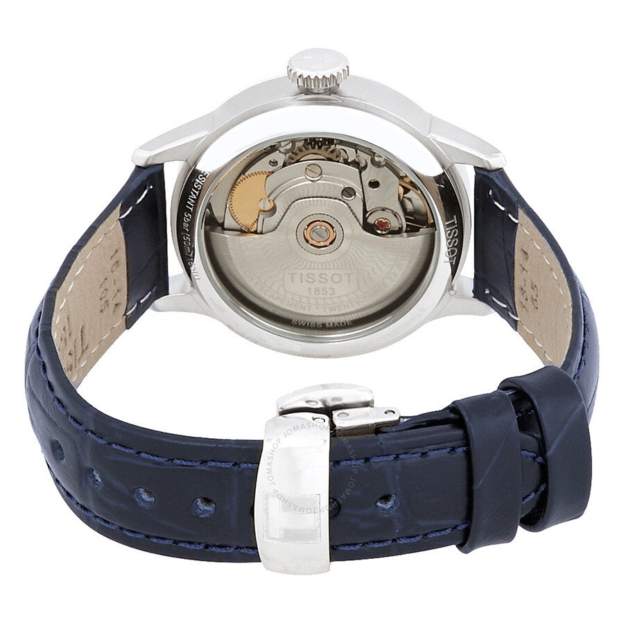 Tissot Chemin Des Tourelles Automatic Chronometer Blue Dial Ladies Watch T099.207.16.047.00 - The Watches Men & Co #3