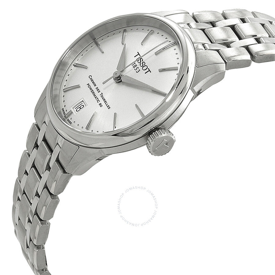 Tissot Chemin Des Tourelles Automatic Silver Dial Ladies Watch T139.207.11.031.00