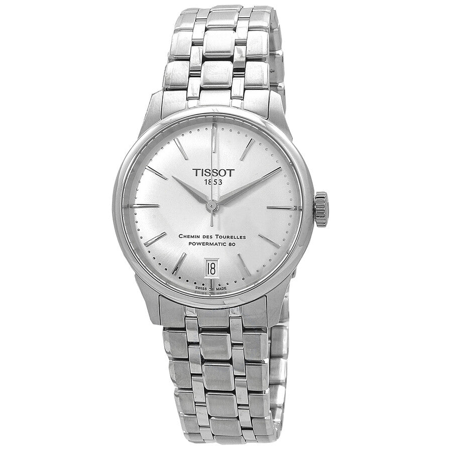 Tissot Chemin Des Tourelles Automatic Silver Dial Ladies Watch T139.207.11.031.00