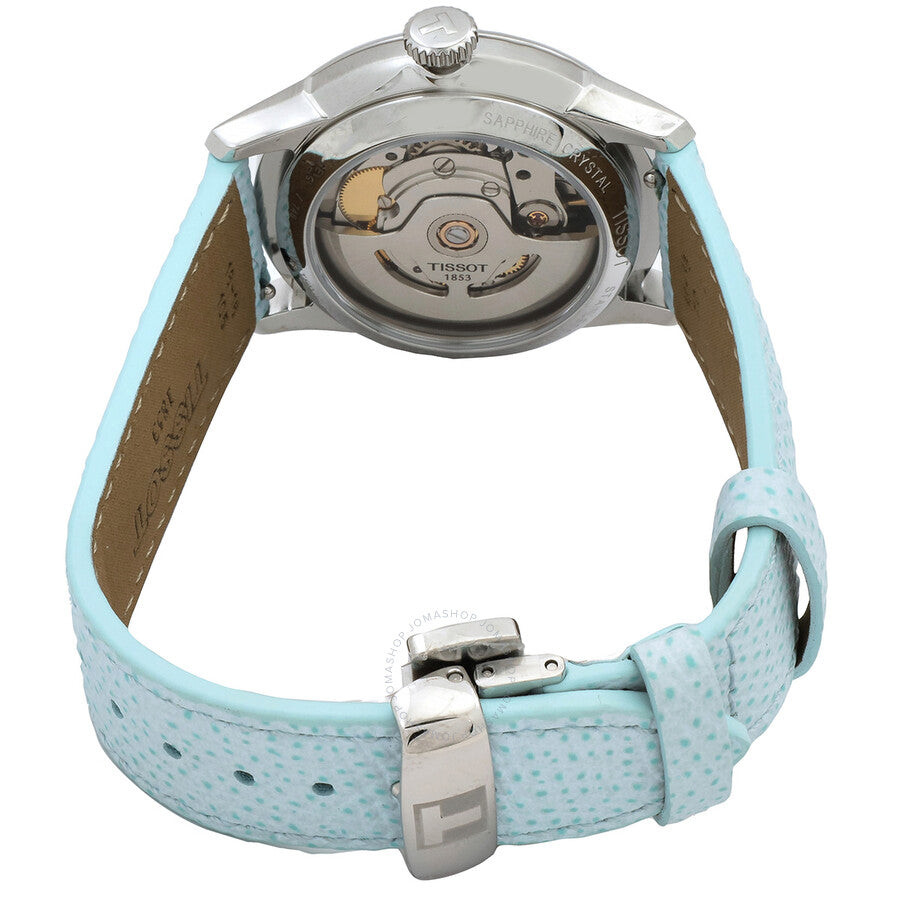 Tissot Chemin des Tourelles Powermatic 80 Automatic White Dial Ladies Watch T139.207.16.011.00 - Watches of America #3