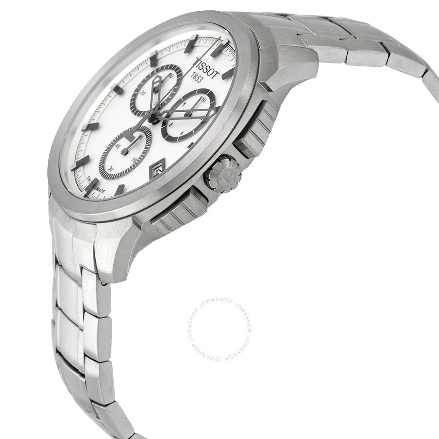 Tissot Chronograph Silver Dial Titanium Men's Watch T0694174403100 - The Watches Men & Co #2