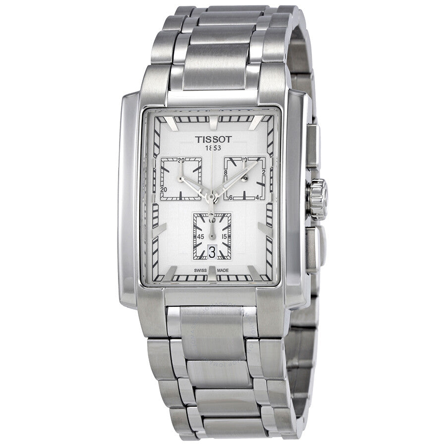 Tissot Classic TXL Chronograph Silver Dial Men's Watch T0617171103100 - The Watches Men & Co