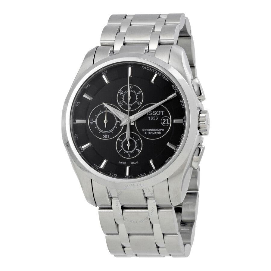 Tissot Couturier Automatic Black Dial Men's Watch T035.627.11.051.00 - Watches of America