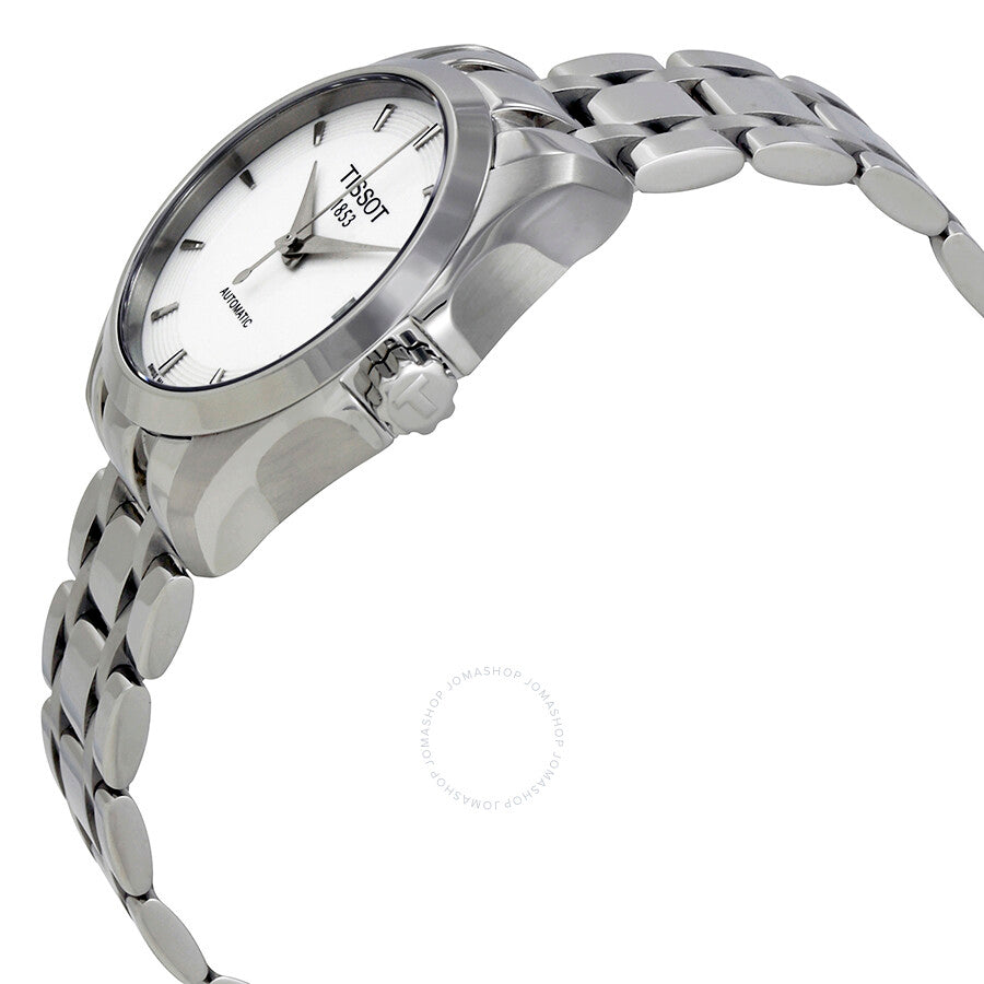Tissot Couturier Automatic Silver Dial Ladies Watch T035.207.11.011.00 - The Watches Men & Co #2