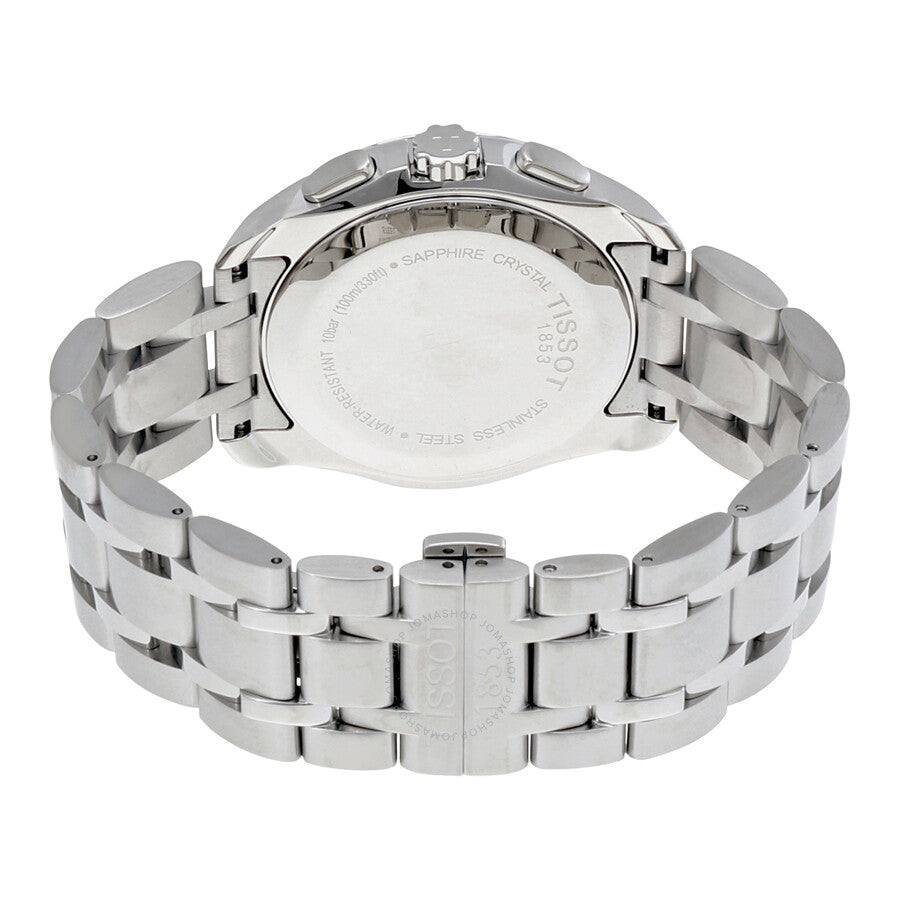 Tissot Couturier GMT Silver Dial Trend stainless Steel - The Watches Men & Co #3