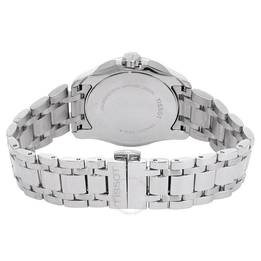Tissot Couturier Quartz Black Dial Ladies Watch T035.210.11.051.01 - The Watches Men & Co #3