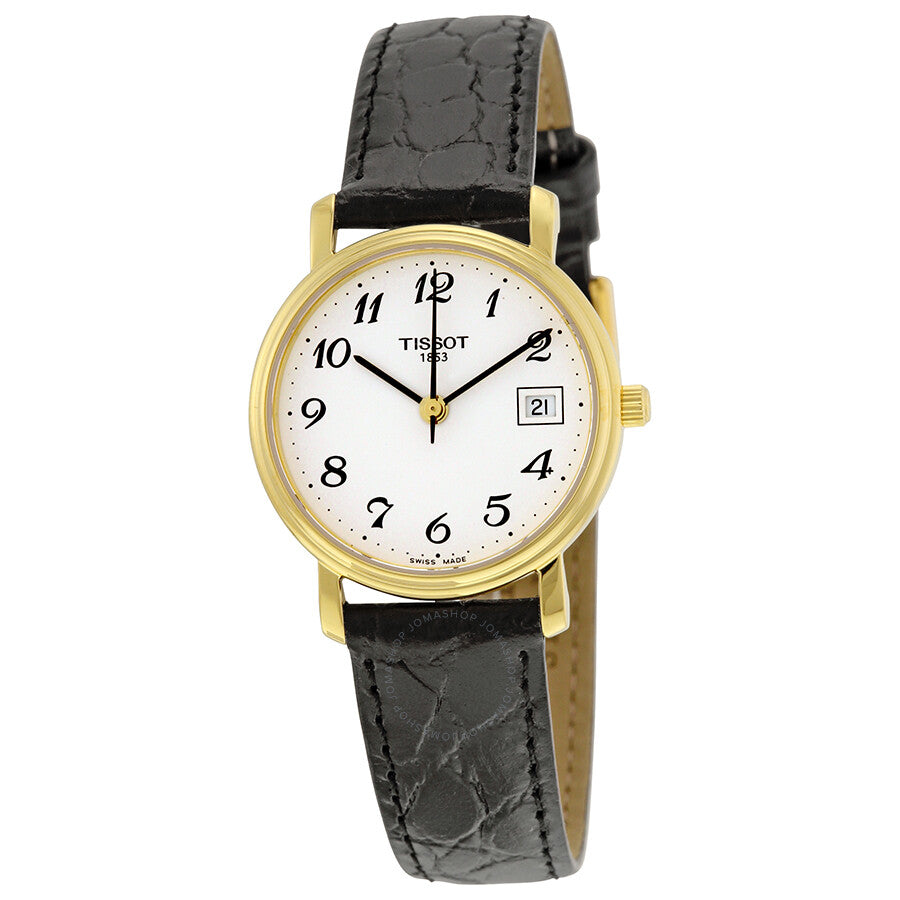 Tissot Desire Gold PVD Ladies Watch T52512112 - The Watches Men & Co