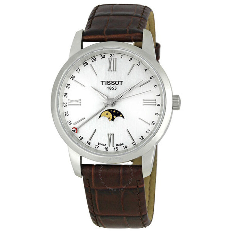 Tissot Dream Moonphase Silver Dial Men's Watch T033.423.16.038.00 - The Watches Men & Co