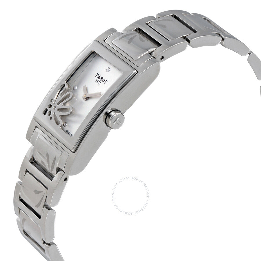 Tissot Fabulous Garden Silver Dial Ladies Watch T017.109.11.031.00 - The Watches Men & Co #2